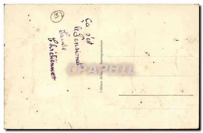 Sarreguemines — Praça da República — Edição AGTAR Sarreguemines n°69 — Verso
