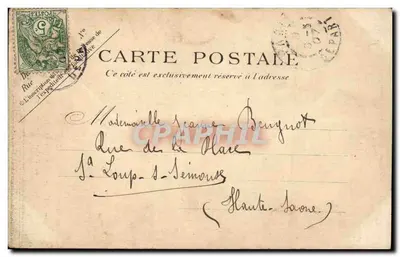Paris — The Administration of the P.L.M. Railway Company — published by Mougnot — Back