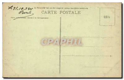 Paryż — Aleja Grande-Armée i Arc de Triomphe — D.P. 85 — Rewers