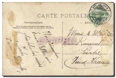 DIE ÄRA DES WAHREN GLÜCKS — A-N PARIS, Nr. 617 — Rückseite