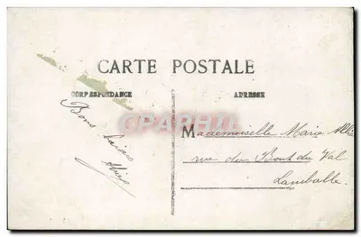 Sainte-Marie — Festa do 15 de agosto — editor desconhecido, n° 3359 — Verso