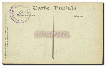 Castelo de Pau — Entrada — Coleção Cour d'Honneur — Verso