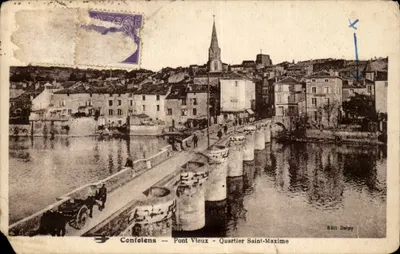 Confolens — Ponte Velho — Bairro São Maximiano — Edit Delpy