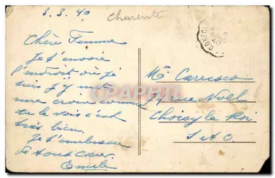 Confolens — Ponte Velho — Bairro São Maximiano — Edit Delpy — Verso