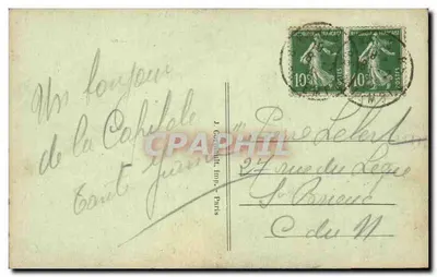 PARIS - Najświętsza Anna — Absyda i Seina — LIP, nr 323 — Rewers