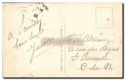 PARIS — A Conciergerie e o Mercado das Flores — LIP — Verso
