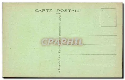 Paris — O Senado — The Senate House A.I. — Verso