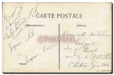 Mulher e criança perto de uma lareira — Editora E.P. n°149 — Verso