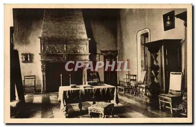 Sala Louis XV — Castelo de Castelnaud (Lot) — Arts Graphiques de Balouse