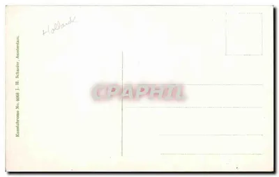 Rotterdam. Spaansche Kade e Plan C — Hotel Weimar visível — editor Hallard, Amsterdam — Verso