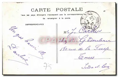 PARYŻ - Katedra Notre-Dame — wydawca Deshale, numer serii nie widoczny — Rewers