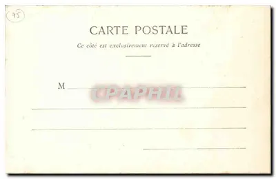 Sala Posiedzeń Rady Miejskiej — Miasto Paryż — Fototyp A. Bergeret et Cie, Nancy — Rewers