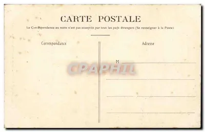 Paris XVIIIe — Entrada principal do Sacré-Cœur — E. V. 521 — Verso