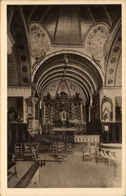Héas — Interior da Velha Capela