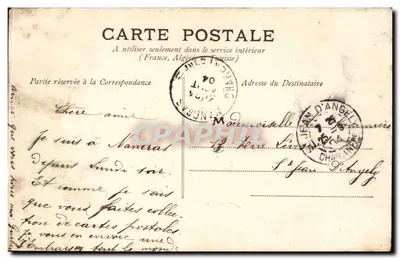 ROCHEFORT-sur-MER — Kąt Zamek — Cl. Galeries Parisiennes, n°14 — Rewers