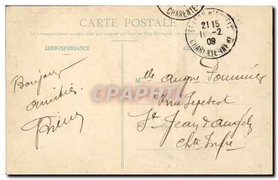 Barbezieux - O Castelo — E. Renou, fot. Barbezieux — Verso