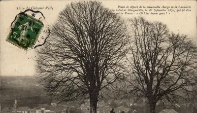 इल्ली के कैल्वेयर — 1 अगस्त 1870 के जनरल मार्गरिट के सैनिक अभियान के शुरुआत के बिंदु — एडिटर: फ्रांसीसी एडिटर