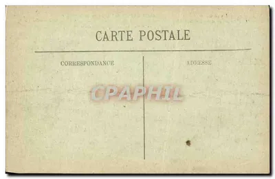 Ham Bilhete postal antigo As regiões francesas libertas — Verso