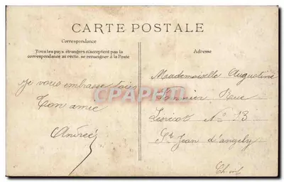 Bordeaux — Międzynarodowa Eksponat Morski 1907 — Duży Pałac — Widok na nabrzeża — Marcel Delboy, Wydawca — Rewers