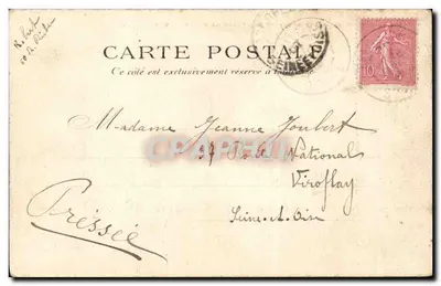 Paris — Der Moulin Rouge und der Boulevard de Clichy — P. P. C. Paris — Rückseite