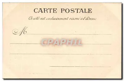 Parigi — Conservatoire des Arts-et-Métiers. Ingresso principale — Lefèvre & Cie, edit. Parigi — Verso
