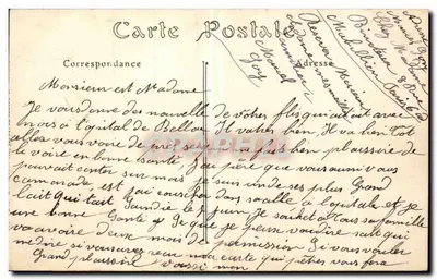 Paryż — Widok perspektywiczny z Avenue des Champs-Élysées — wydawca J.-C. (n° 1-C) — Rewers