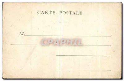 Paris — Champs-Élysées, Petit Palais — unbekannter Verlag, Seriennummer nicht sichtbar — Rückseite
