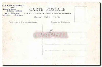 Paris — Bordas da Sena — editor não identificado — Verso