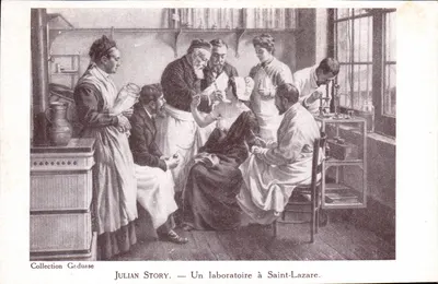 Um laboratório em Saint-Lazare — Julian Story — Coleção Geduase