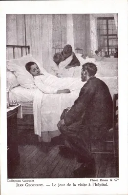 O dia da visita ao hospital — Jean Geoffroy — Foto Braun & Cie