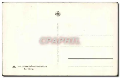 La Virgen — estatua monumental — 110 — Reverso