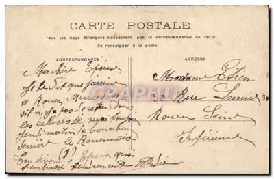 Parigi — La Senna al Point-du-Jour — editore sconosciuto, numero di serie non visibile — Verso