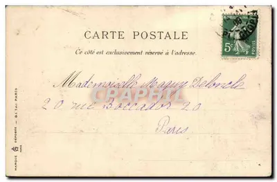 Paryż - Park Monceau - Pomnik S. Ambroise Thomas — Rewers