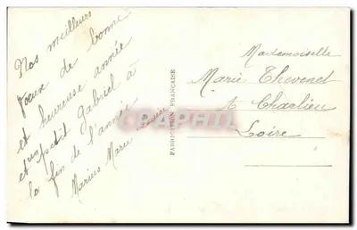 Młody mężczyzna w stroju — z pasem i kwiatami — wydawca Furia n°500 — Rewers