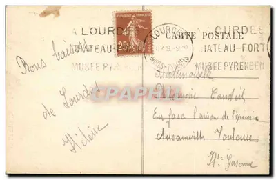 Lourdes — Bazylika i Grot — Rewers