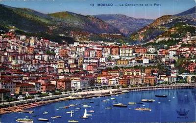 Mônaco — La Condamine e o Porto — Munier, n°13
