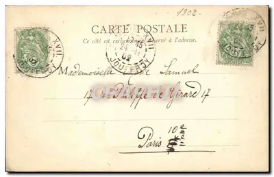 Os portadores de más notícias — Le Comte-Du-Nouy — Museu do Luxembourg — B. F., Paris — Verso