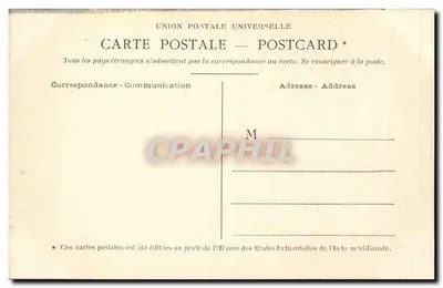 Ghats — Série IV — 3. Ghats — Éditeur : Écoles Industrielles de l'Inde — Rewers