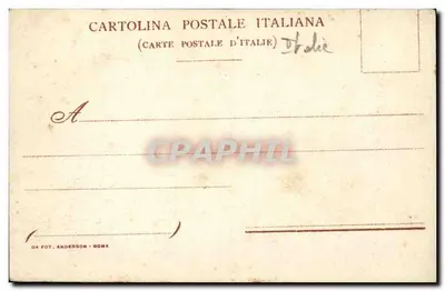 Fontana Paolina — Rzym — wydawca Anderson — Rewers