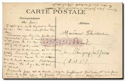 Parijs — Kamer van Afgevaardigden — Anoniem uitgever, n° 4336 — Achterkant