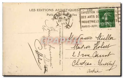 PARIS — Panorama sulla Senna, verso il Canale — Edizioni LIP, n°34 — Verso