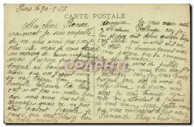 Place de la Bastille e Coluna de Julho — Paris — A. P. n°128 — Verso
