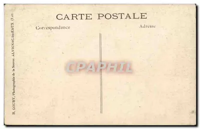 Grupa osób w kiosku — Alvingnac-les-Eaux — R. Goury — Rewers
