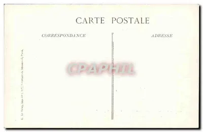 Paryż — « Quand Même! » Mercié — Karuzela Tuileries — Rewers