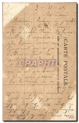 Paris - Museu Carnavalet - Entrada Principal — C. L. C. — n° 208 — Verso