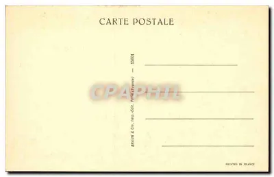Mucca all'abbeveratoio — J.-F. Millet — edizione Braun & Cie — Verso