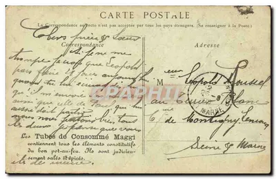Paris — Praça da Ópera — editor desconhecido, n° 2 — Verso
