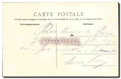 París - Iglesia de la Trinidad — B. F., París, n°23 — Reverso