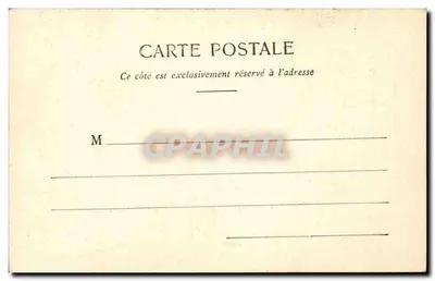 Boże Narodzenie Dziecka — scenografia Bożego Narodzenia z dzieckiem przy kominku — Fototypia A. Heswert & Cie, Nancy, nr 1 — Rewers