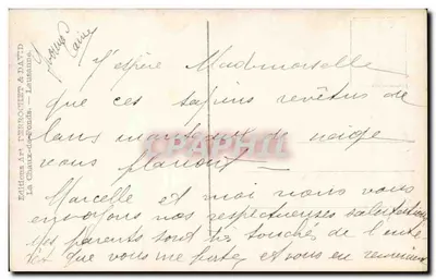 Manteau de Neige — Floresta Nevada — Éditions Art Ferrochet & David, La Chaix-des-Fonds, n°1627 — Verso